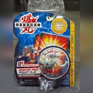 Bakugan BakuClear Series Booster Pack - White and Orange